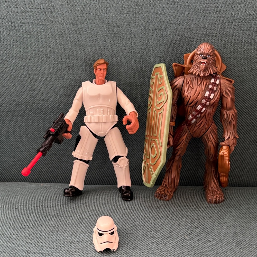 Star Wars Force Battlers - Han Solo  and Chewbacca